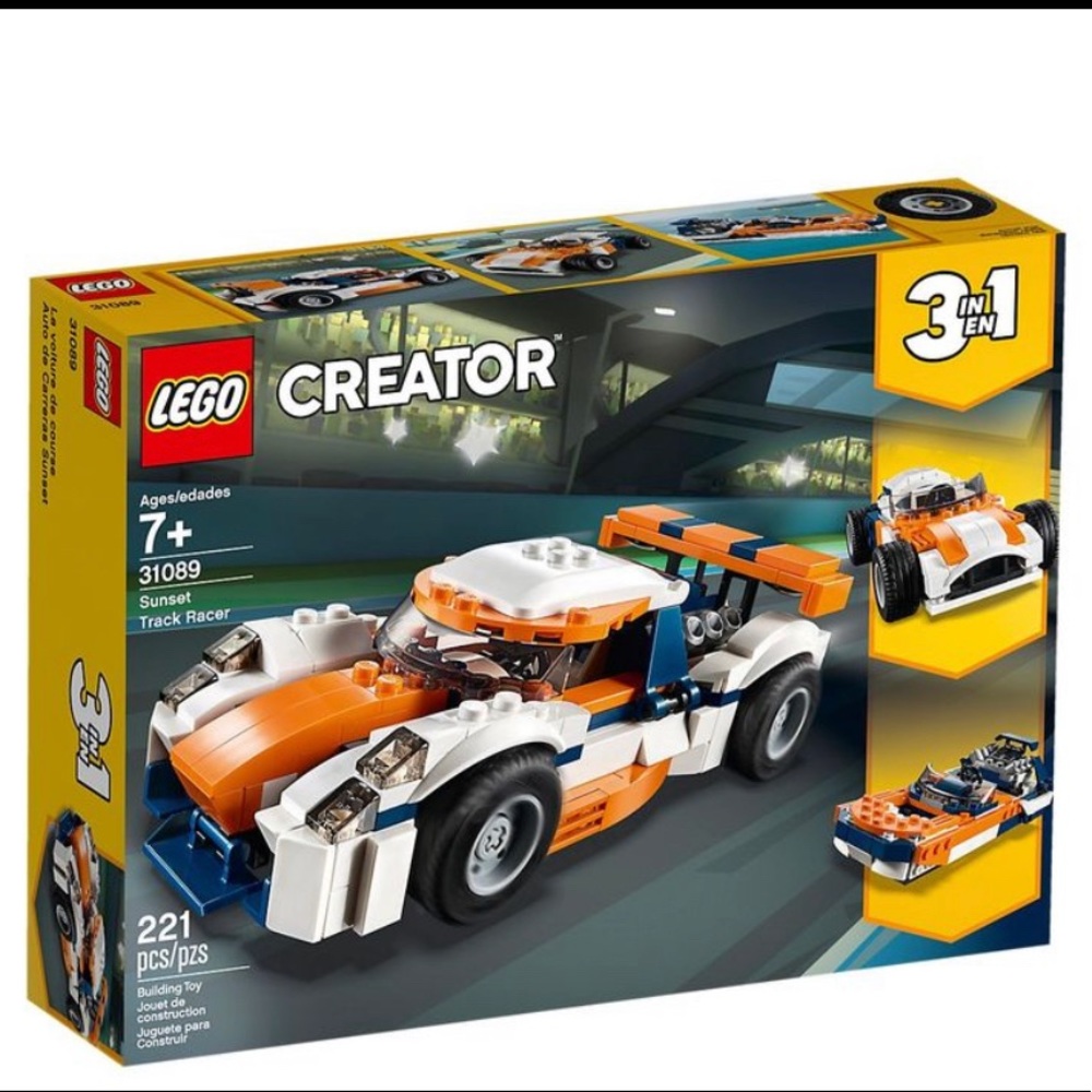 NWT Retired Lego creator 31089 sunset track racer